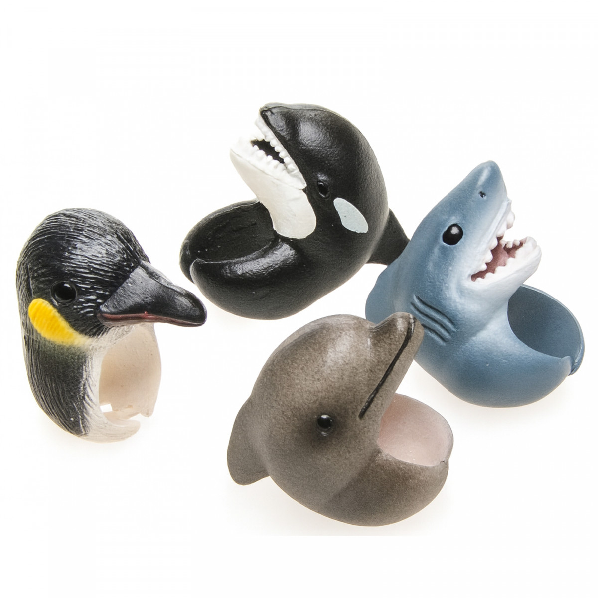 Anel de animais marinhos infantis