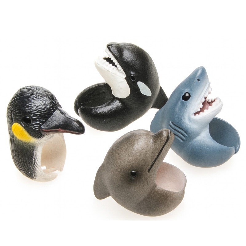 Anel de animais marinhos infantis