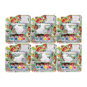 Conjunto para pintar gesso infantil animal de fazenda