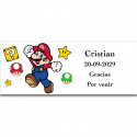 Súper mario bros bolsa com presentes divertidos para crianças