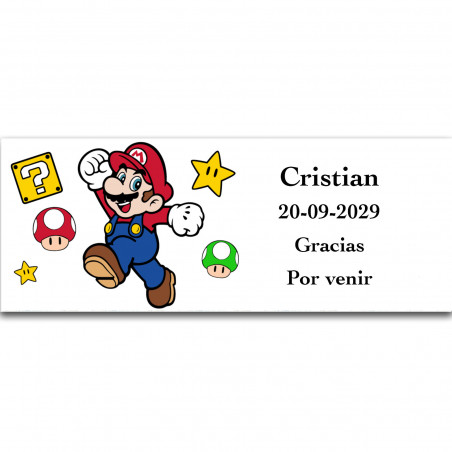 Súper mario bros bolsa com presentes divertidos para crianças