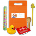 Winnie the pooh bolsa com produtos infantis e design personalizado