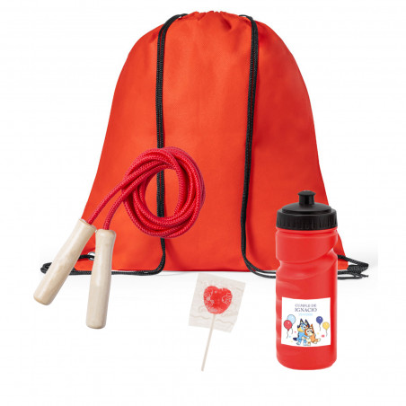 Bluey e bingo conjunto desportivo para crianças personalizado