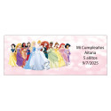 Bolsas de princesa personalizadas com detalhes para meninas