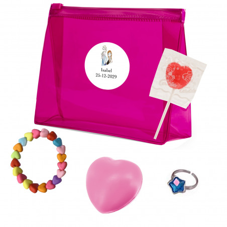 Necessaire de presente temático com detalhes infantis