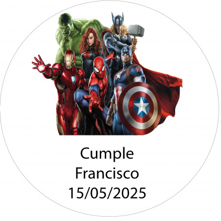 Jogo educativo avengers de madeira