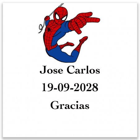 Spiderman presente divertido e criativo para crianças