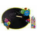 Pizarra com giz para festas infantis