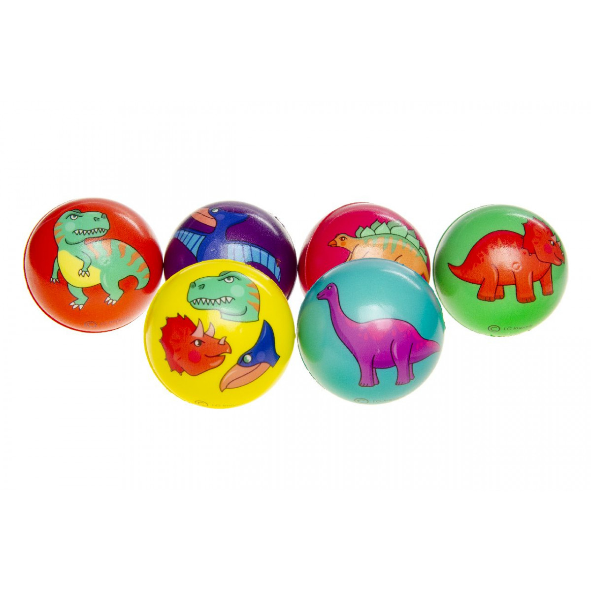 Bolas antiestresse dinossauro