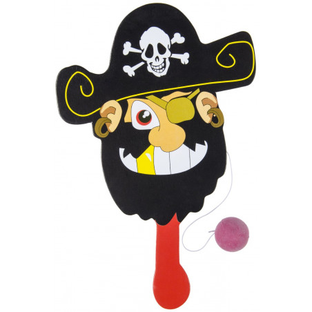 Pala de madeira com bola