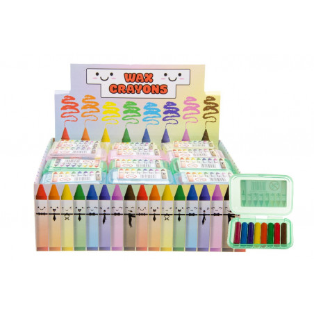 Estuche de ceras de cores