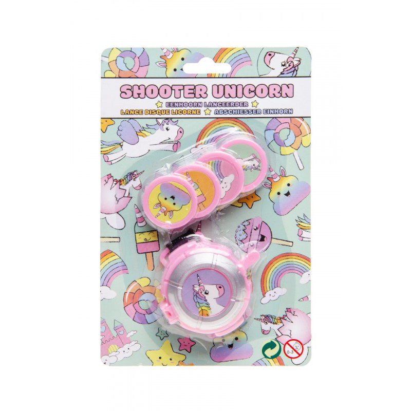 Lançador de discos unicórnio