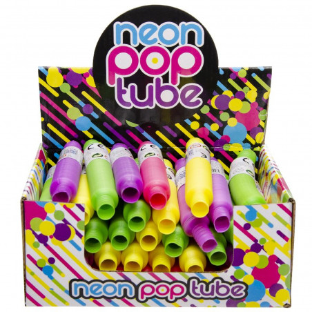 Tubo extensível de néon antiestrés