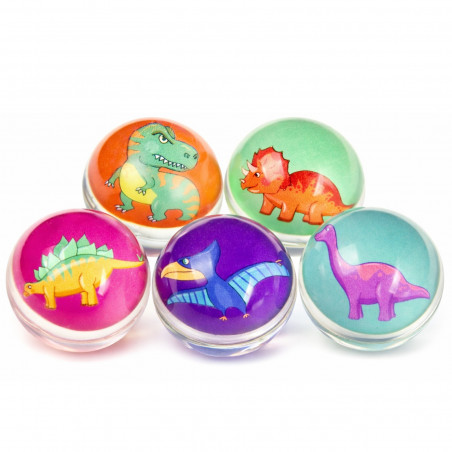 Bola saltitante dinossauro