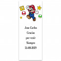 Mario bros jogo da velha com nocilla e biscoito