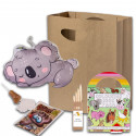 Disney pacote infantil personalizado com pelúcia doces e atividades