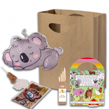 Disney pacote infantil personalizado com pelúcia doces e atividades