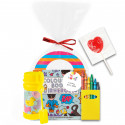 Peppa pig pacote de presente infantil para colorir e brincar