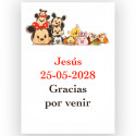 Pandilha disney pacote com detalhes de entretenimento para crianças