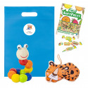 Winnie The Pooh bolsa com minhoca de pelúcia e docinhos