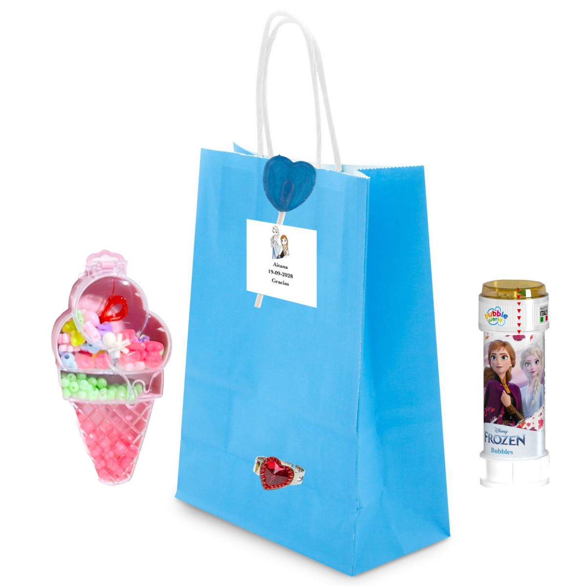 Pacote Frozen de presentes infantis para festas