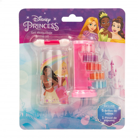 Princesas Disney bolsa fúcsia com detalhes para convidadas e guloseimas