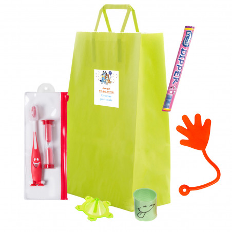 Bluey e Bingo conjunto dental e brinquedos para presentear