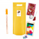 Harry Potter bolsa com quebra-cabeça tetris, bolhas e doce