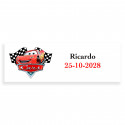 Cars pack com jogo da velha e labirinto personalizados