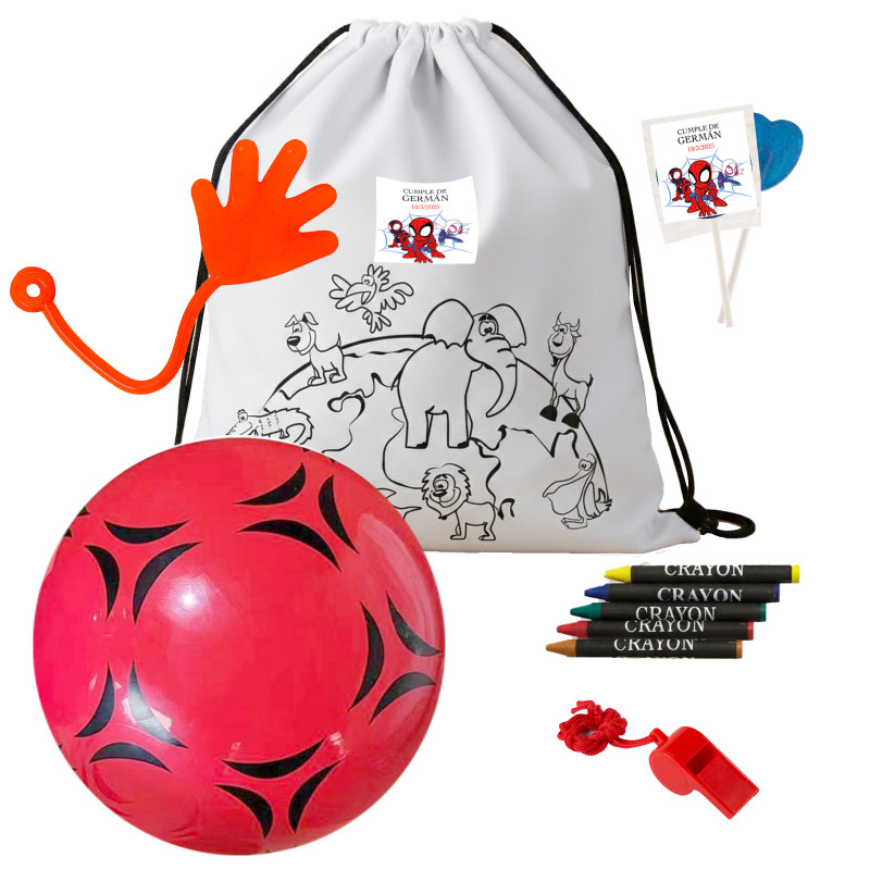 Spidey e sua super equipe pack de detalhes para convidados