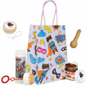 Bolsa Avengers com pompom, ioiô e Nutella