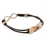 Pulseira para mulher com símbolo infinito Elegância e significado em um único acessório