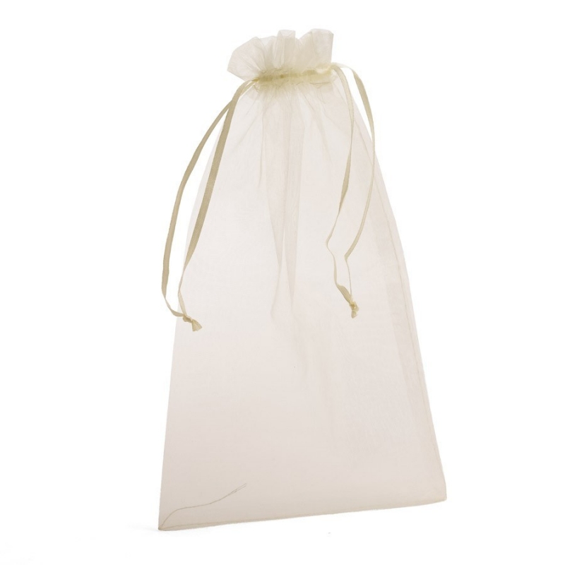 Sacos de organza para garrafas de vinho