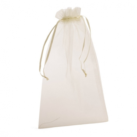 Sacos de organza para garrafas de vinho