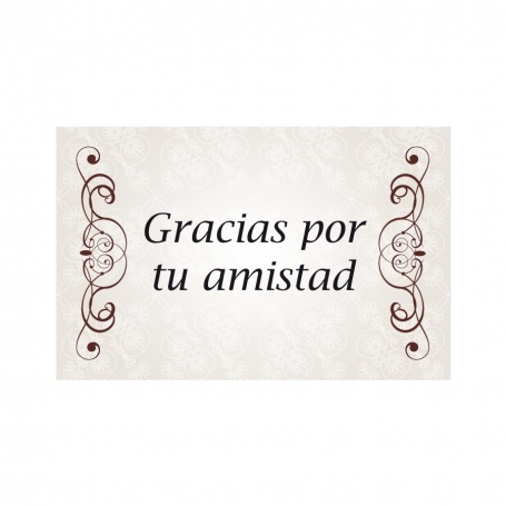 Tarjeta amizade