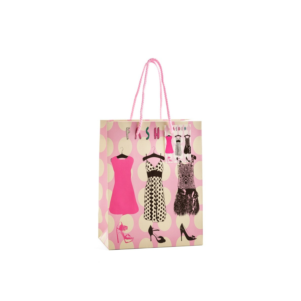 Bolsa com bolinhas média