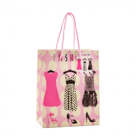 Bolsa com bolinhas média