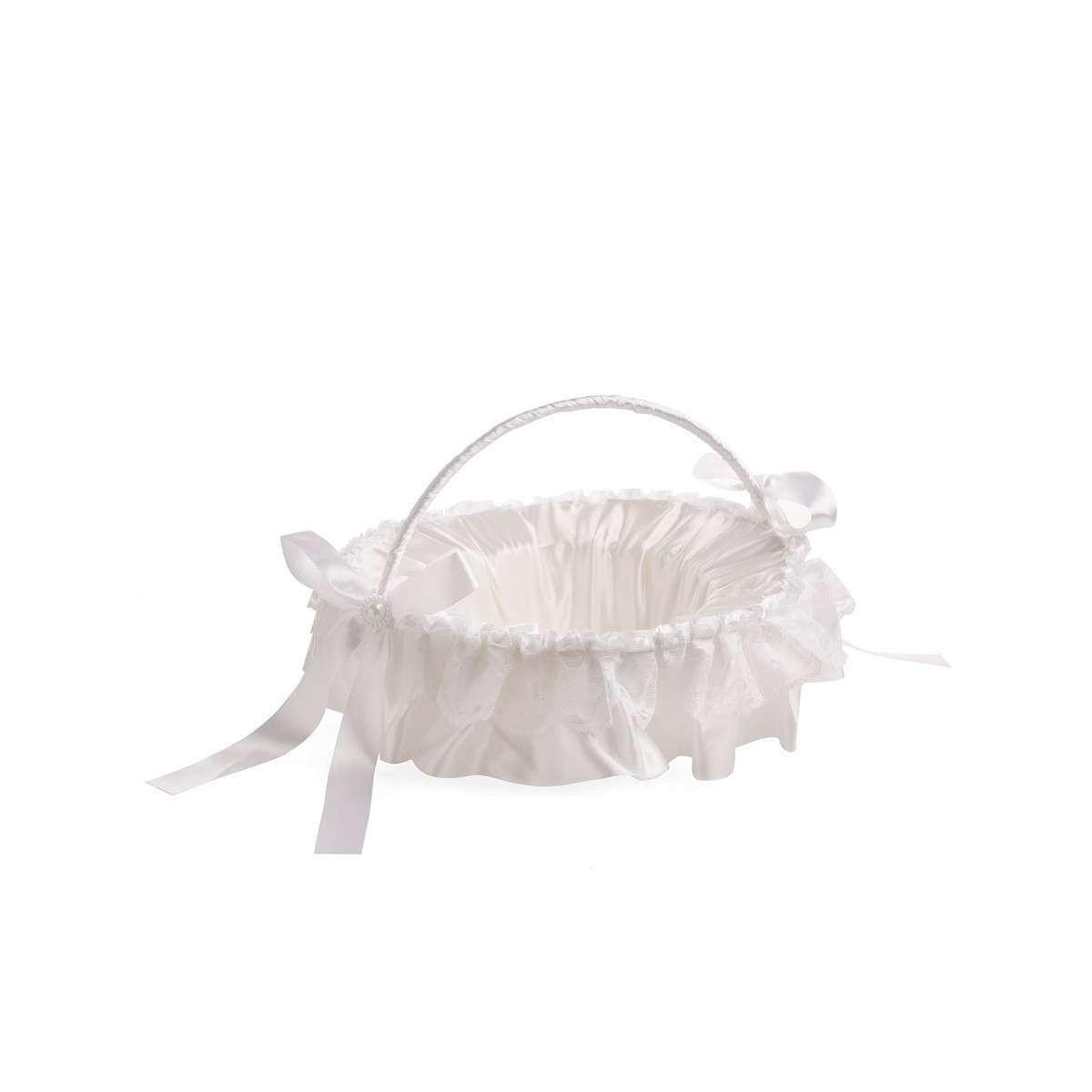 Cesta pétalos casamento