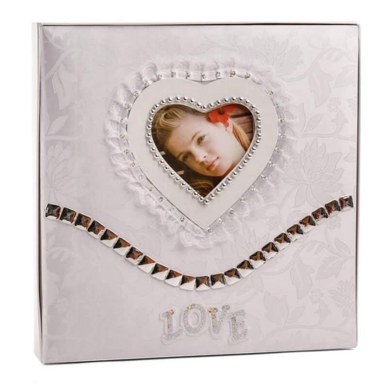 álbum de memórias de casamento