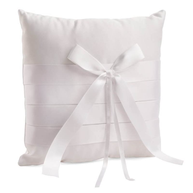 Almofada de casamento anéis