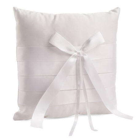 Almofada de casamento anéis