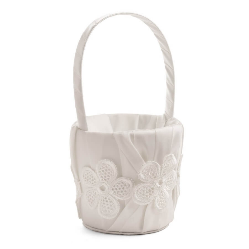 Cesta flores casamento