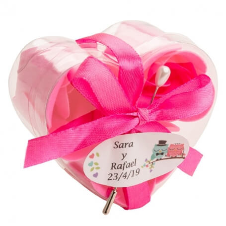 Flores de sabão presentes convidados casamento personalizado