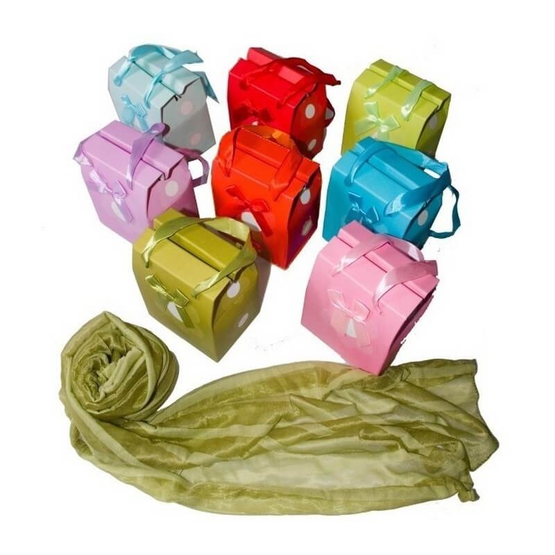 Pashminas para presentear os convidados