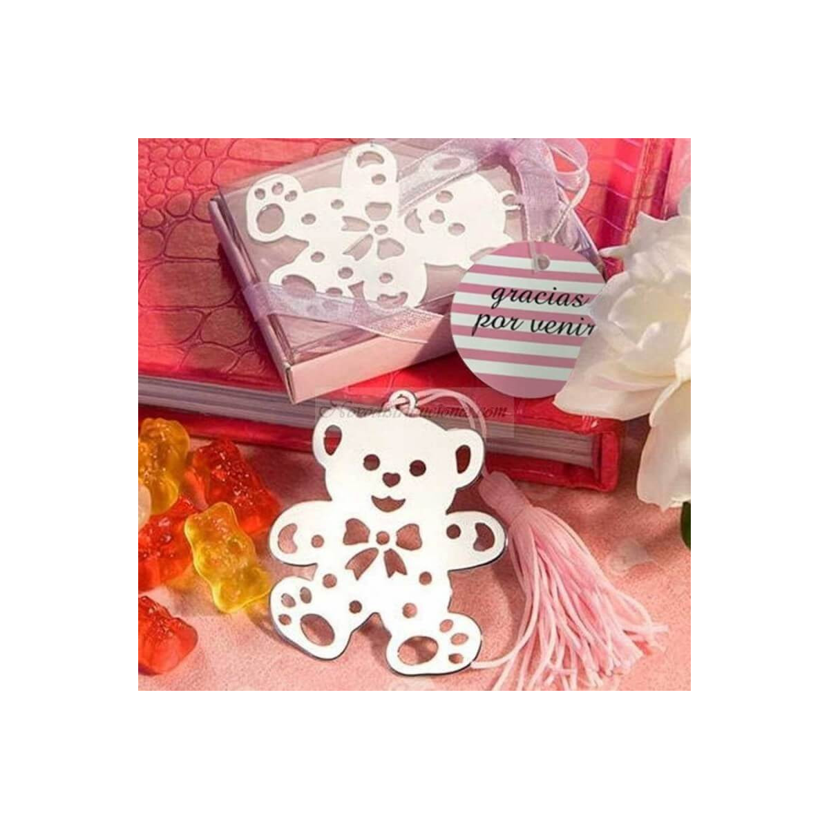 Marcador de página ursinho