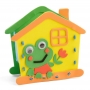 Lápis infantis de EVA apresentados em bolsa