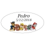 Etiquetas patrulha canina