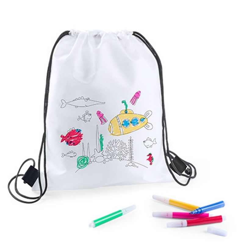 Mochila para colorir Mochila para colorir