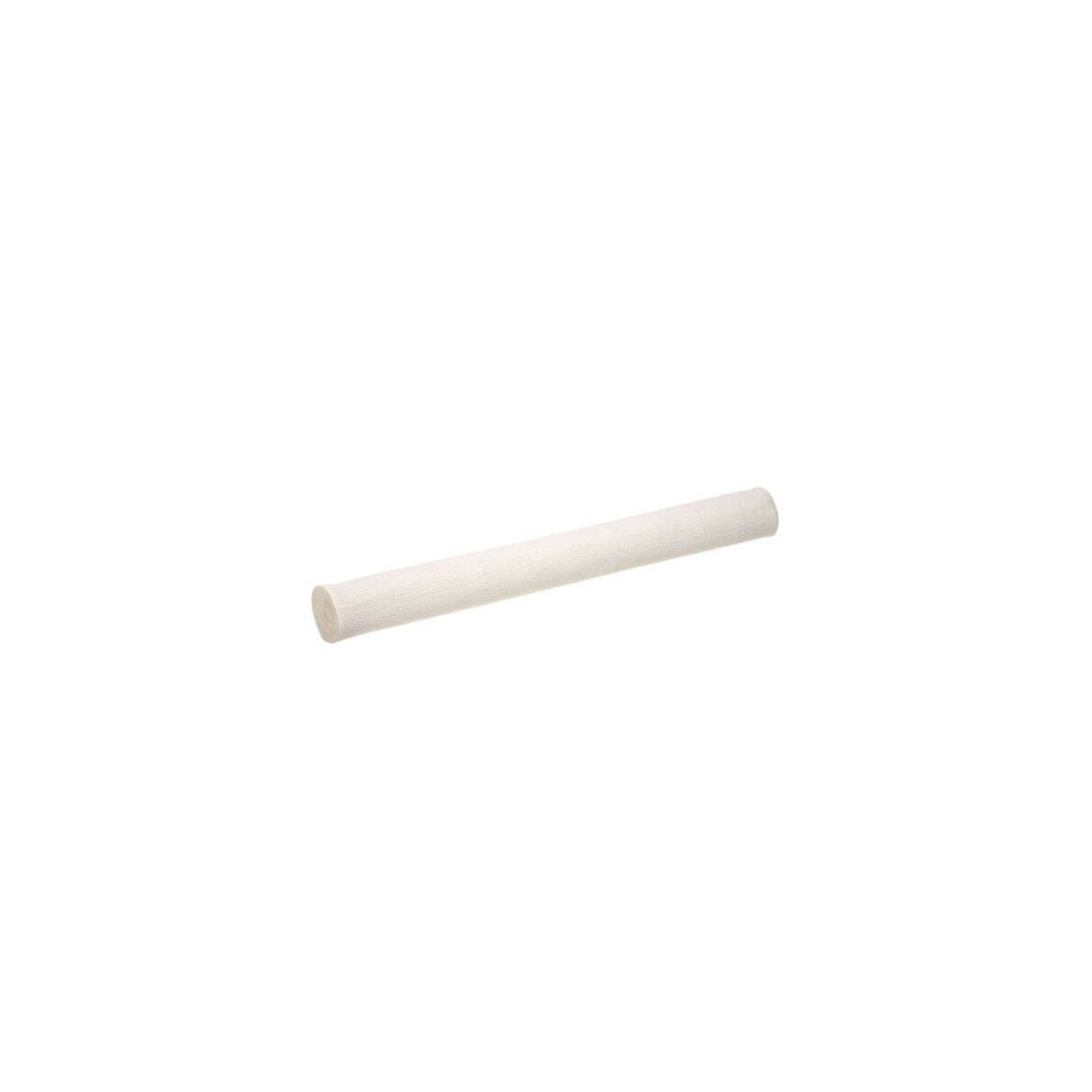 Rolo papel crepom branco