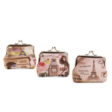 Conjunto de Manicure com Bolsa e Toalha em Forma de Flor apresentado em caixa com alça